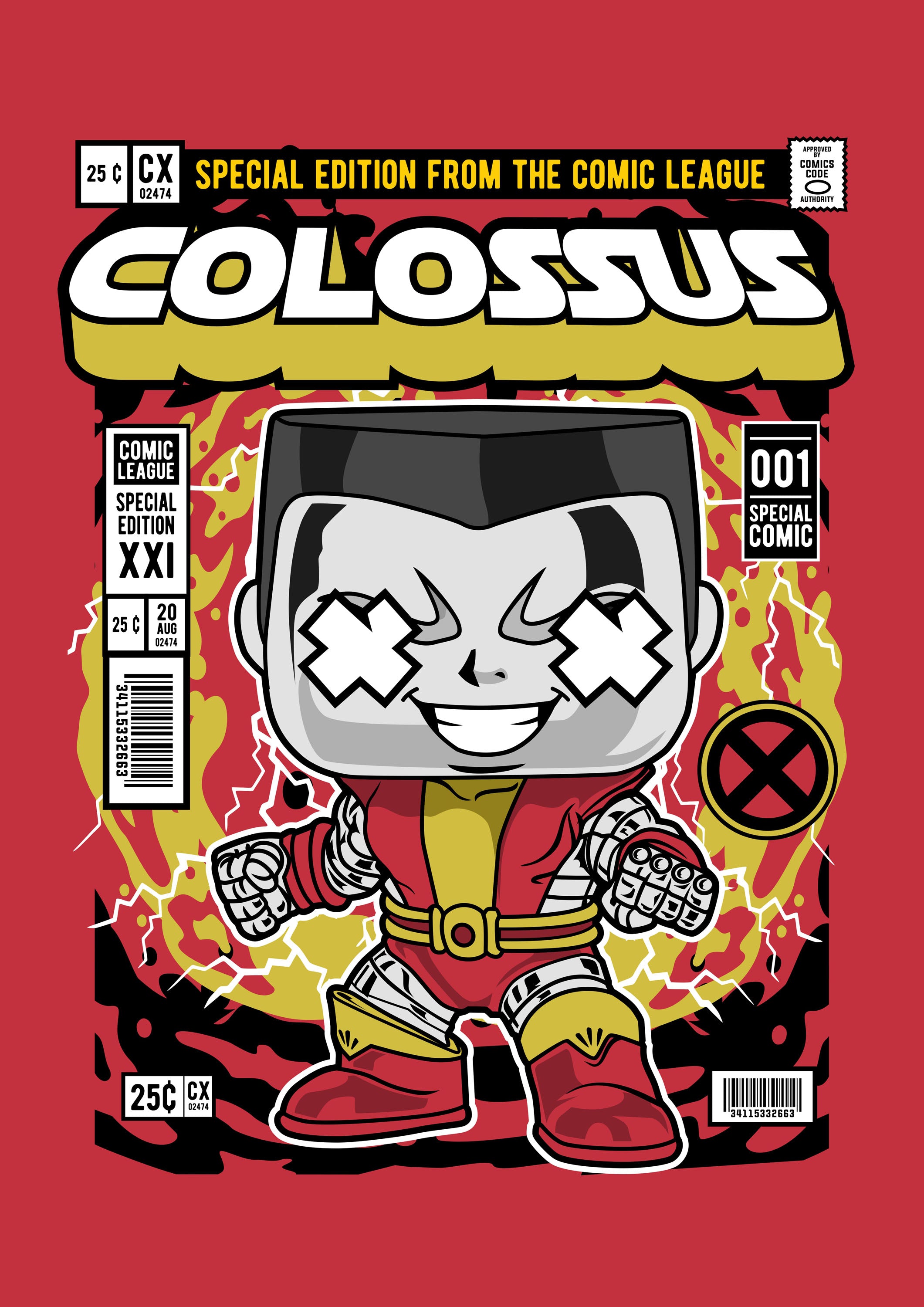 Funko Marvel 008 - cuadro decorativo en canvas