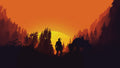 The Witcher 005 - cuadro gamer decorativo en canvas
