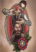 Barbería 072 - Cuadro canvas Canvaradas