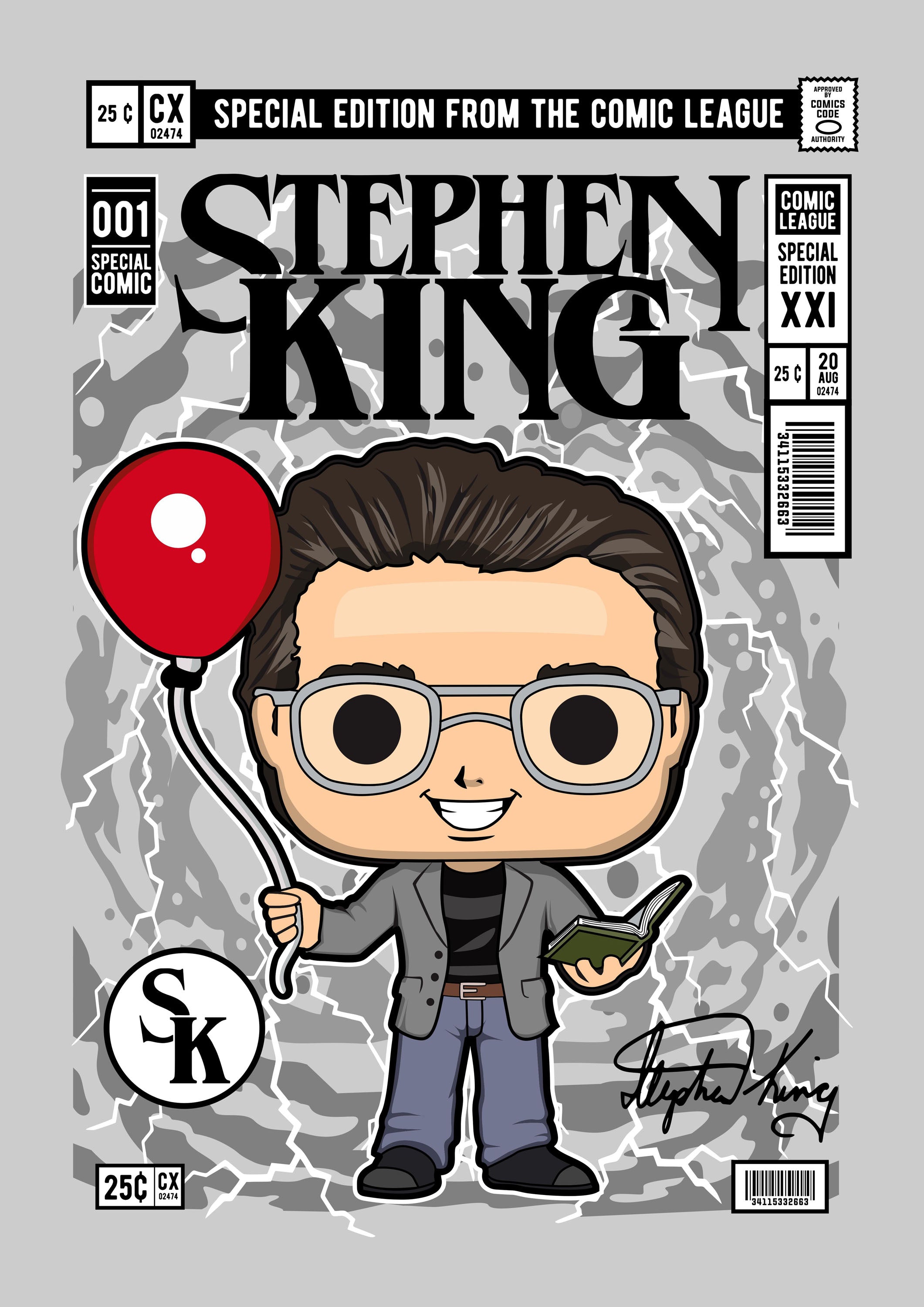 Funko Estrellas Pop 033 - cuadro decorativo en canvas