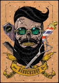 Barbería 084 - Cuadro canvas Canvaradas
