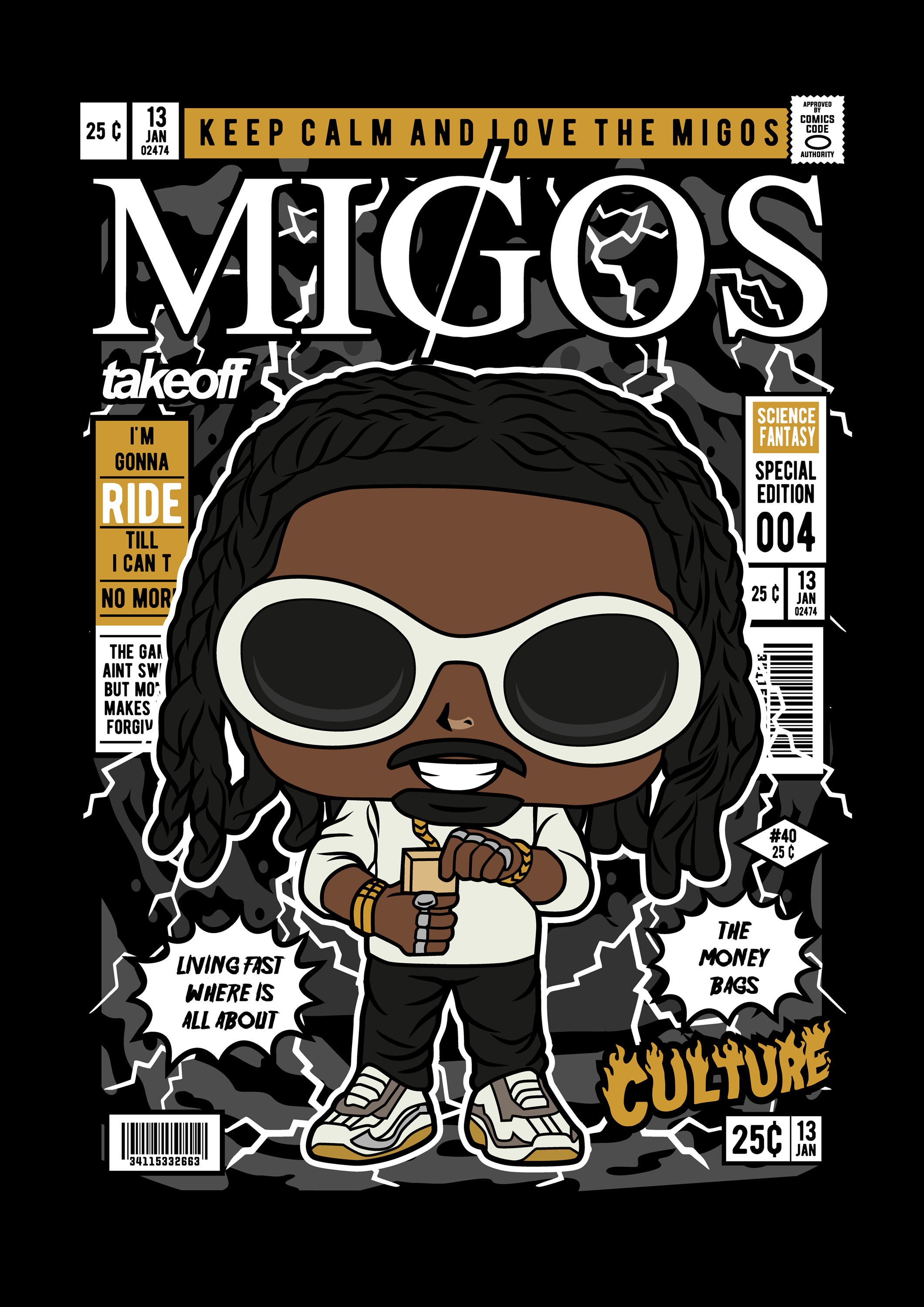 Funko Música 094 - cuadro decorativo en canvas