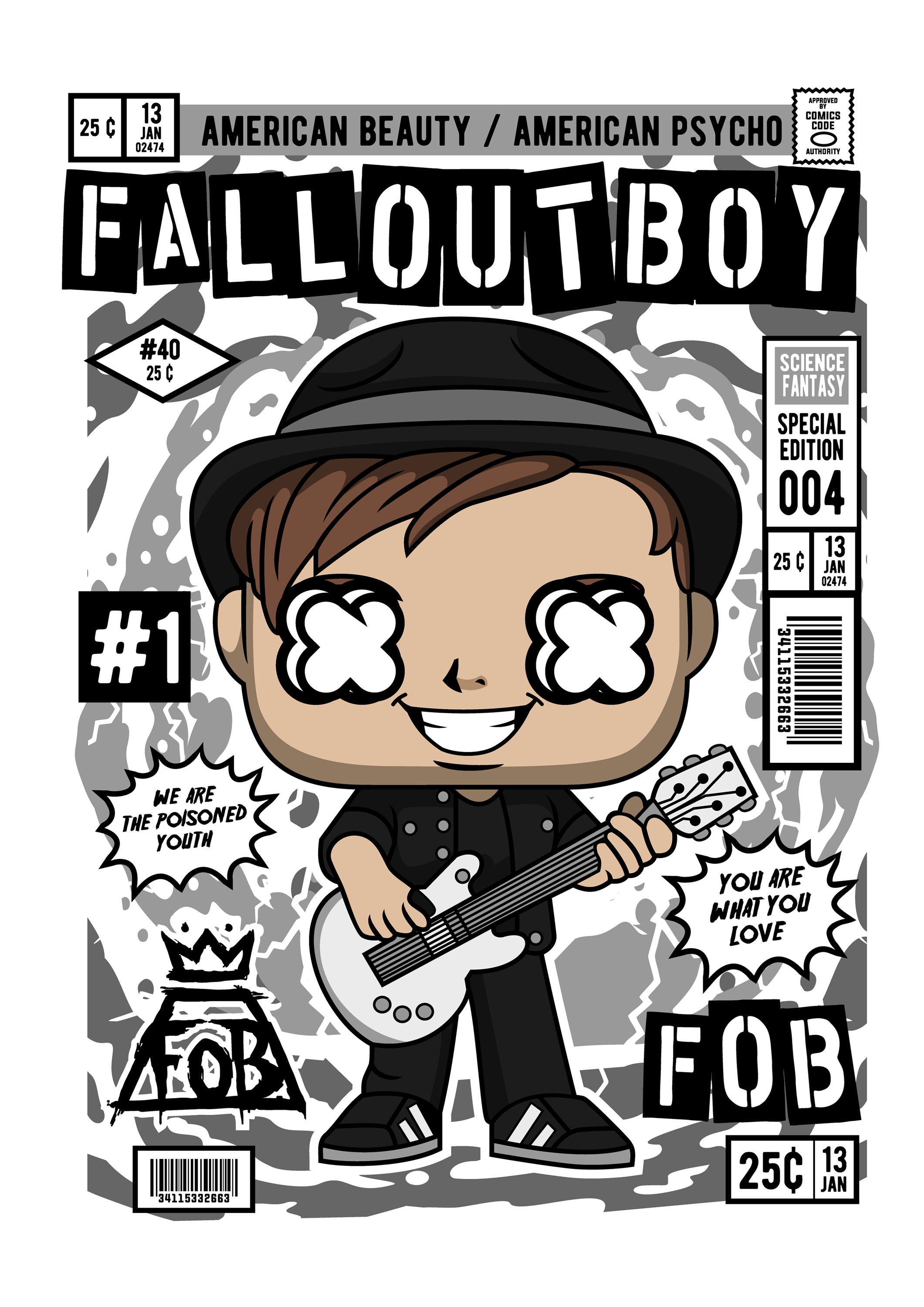 Funko Rock 024 - cuadro decorativo en canvas