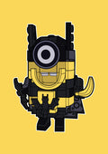 Funko Lego 004 - cuadro decorativo en canvas