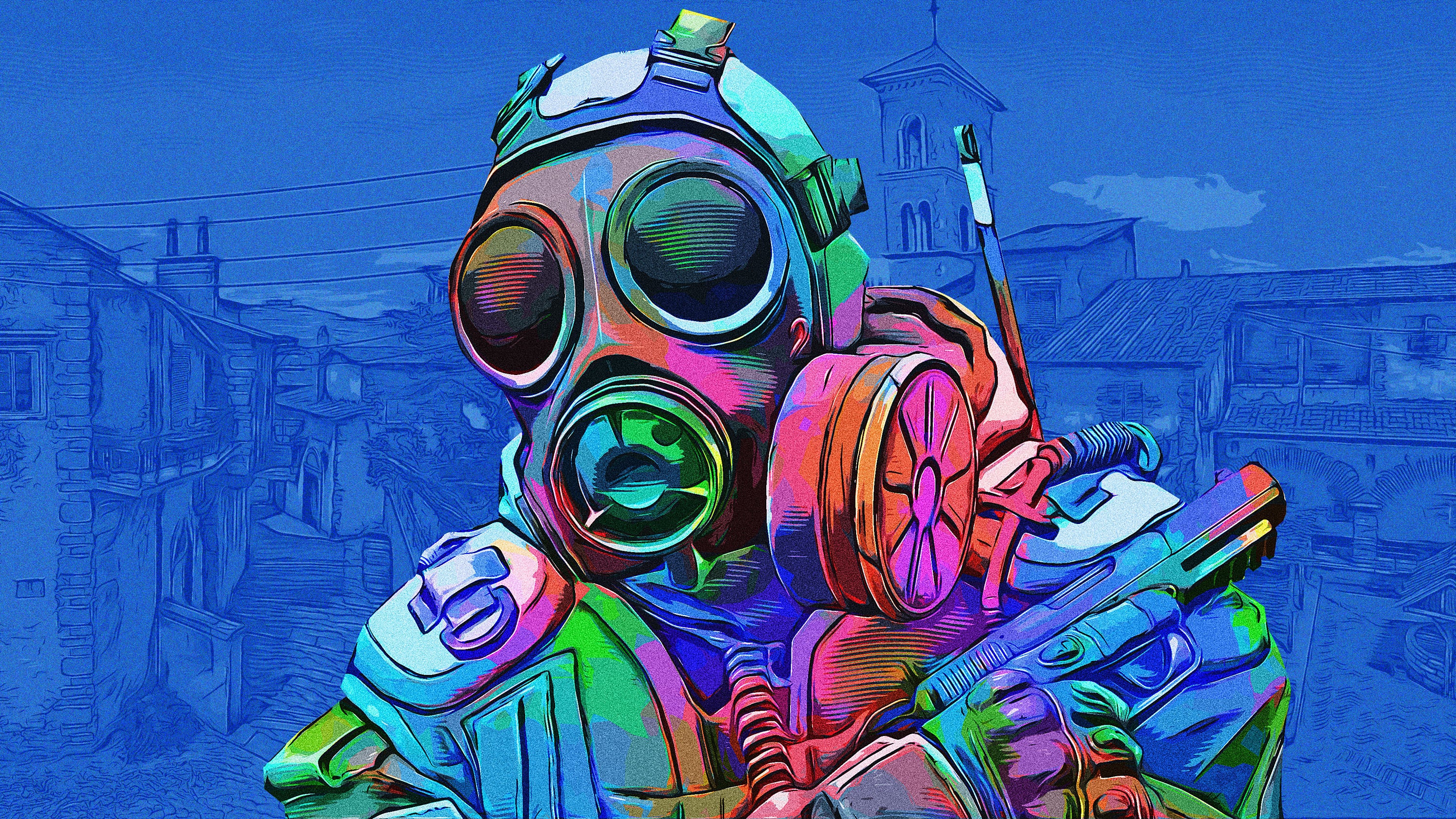 Counter Strike 016 - cuadro gamer decorativo en canvas
