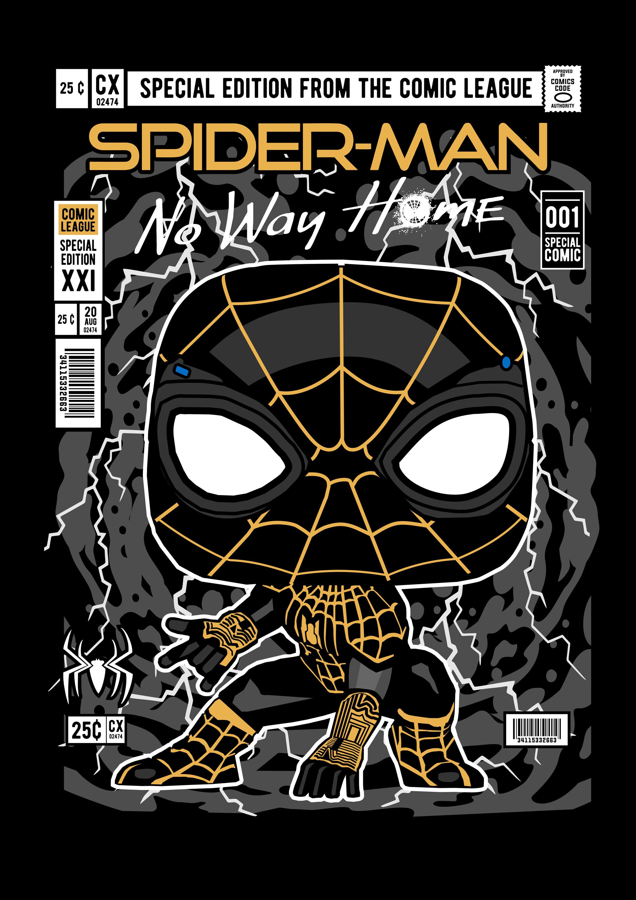 Funko Marvel 039 - cuadro decorativo en canvas