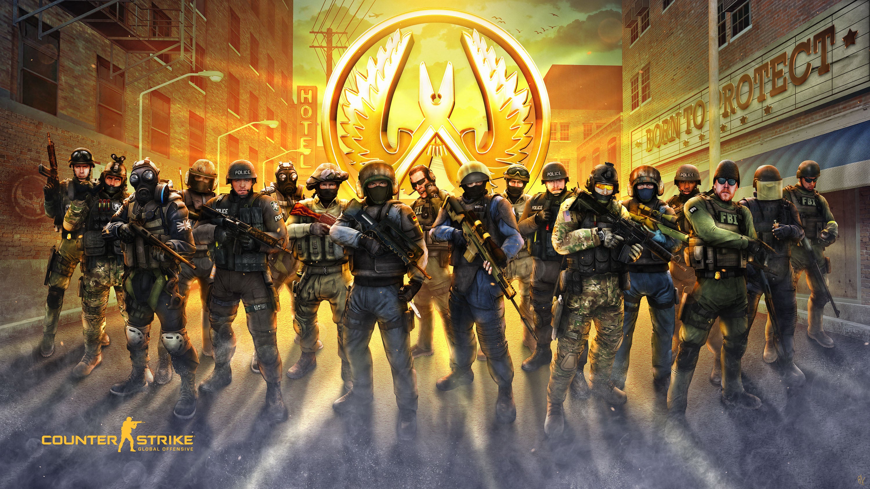 Counter Strike 009 - cuadro gamer decorativo en canvas