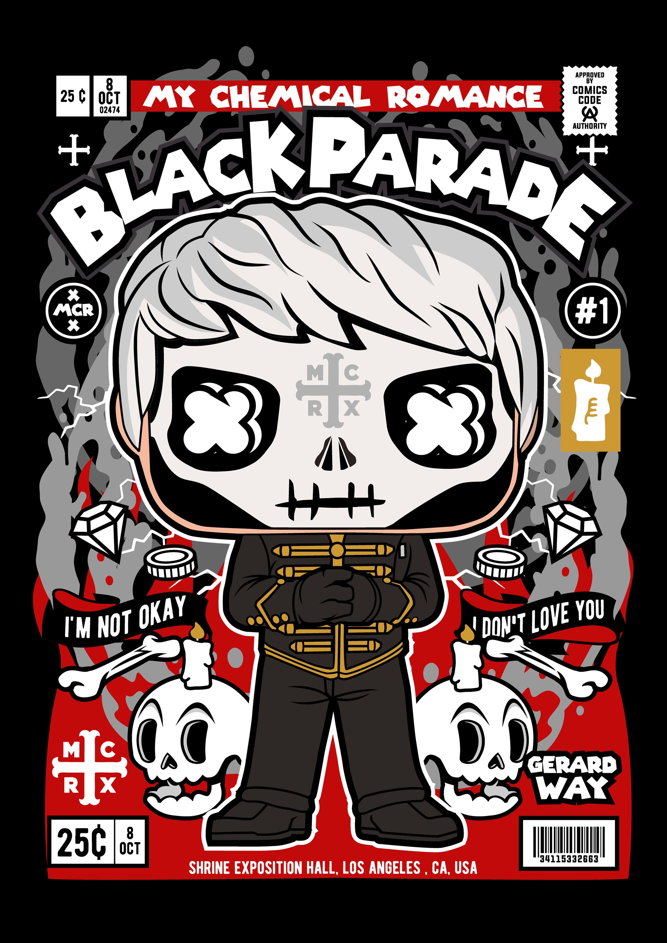 Funko Rock 049 - cuadro decorativo en canvas