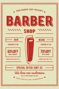Barbería 093 - Cuadro canvas Canvaradas