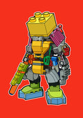 Funko Lego 034 - cuadro decorativo en canvas