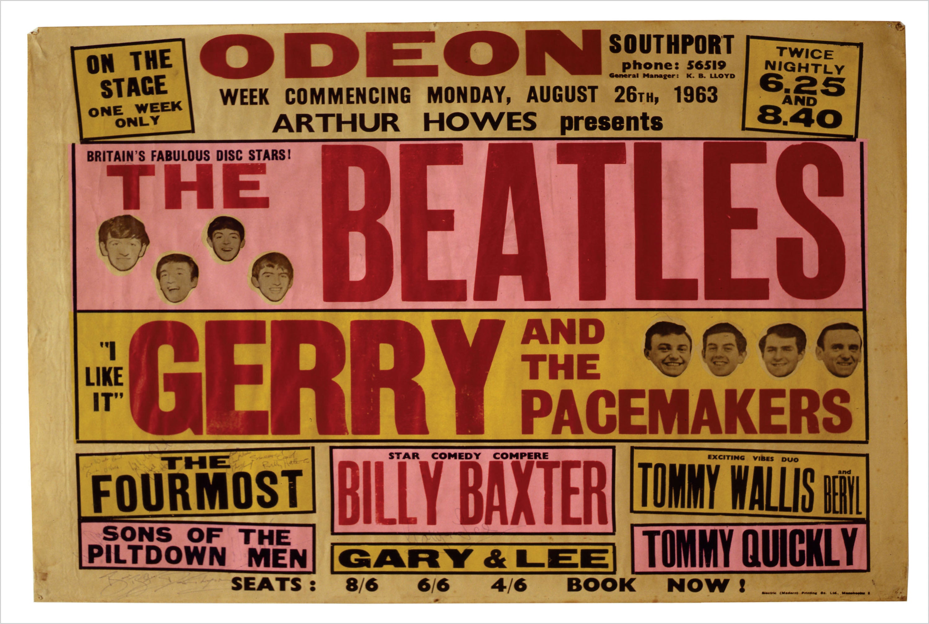The Beatles 040 - cuadro decorativo en canvas
