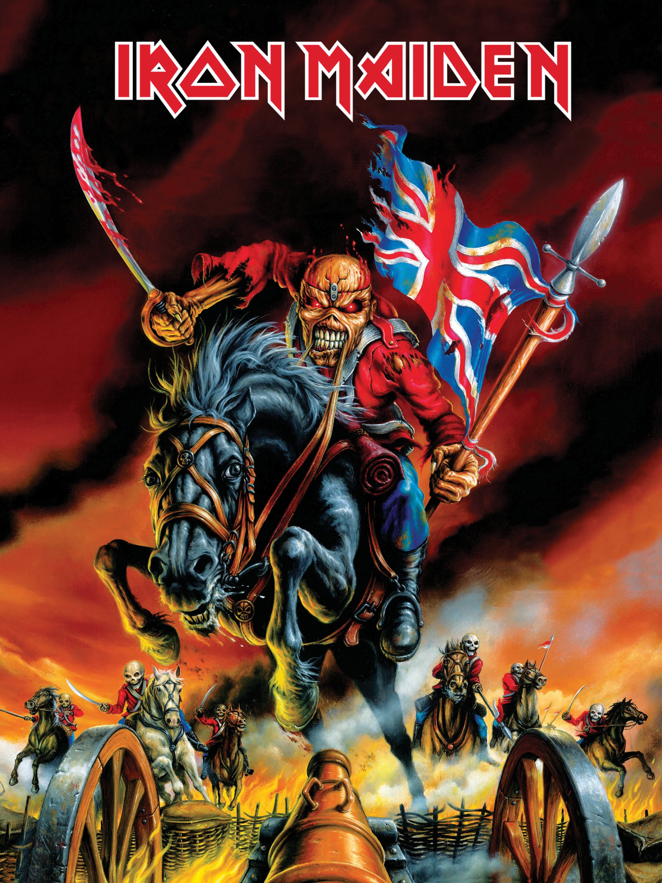 Iron Maiden 002 - cuadro decorativo en canvas