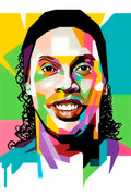 Estrellas del Fútbol 010 - cuadro decorativo en canvas