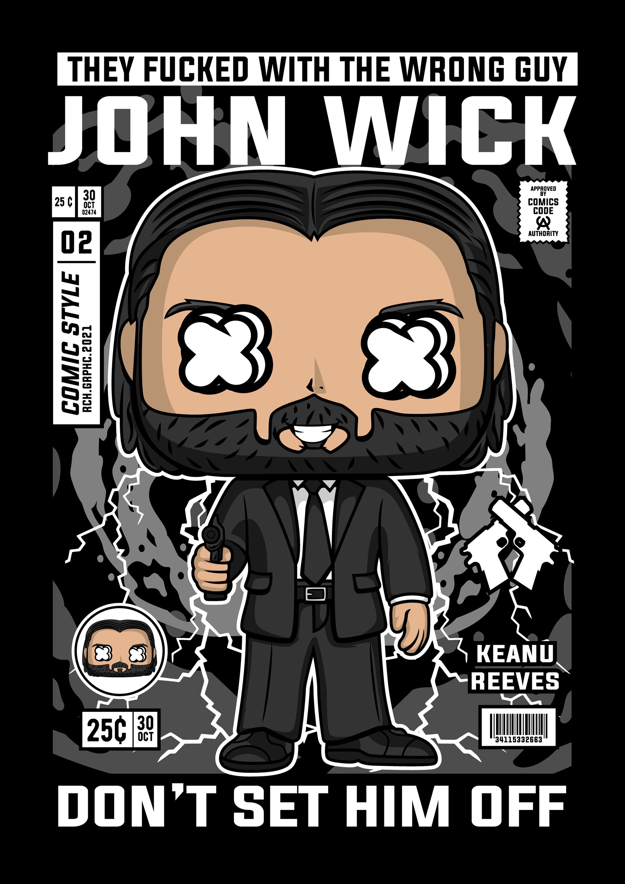 Funko Películas 102 - cuadro decorativo en canvas