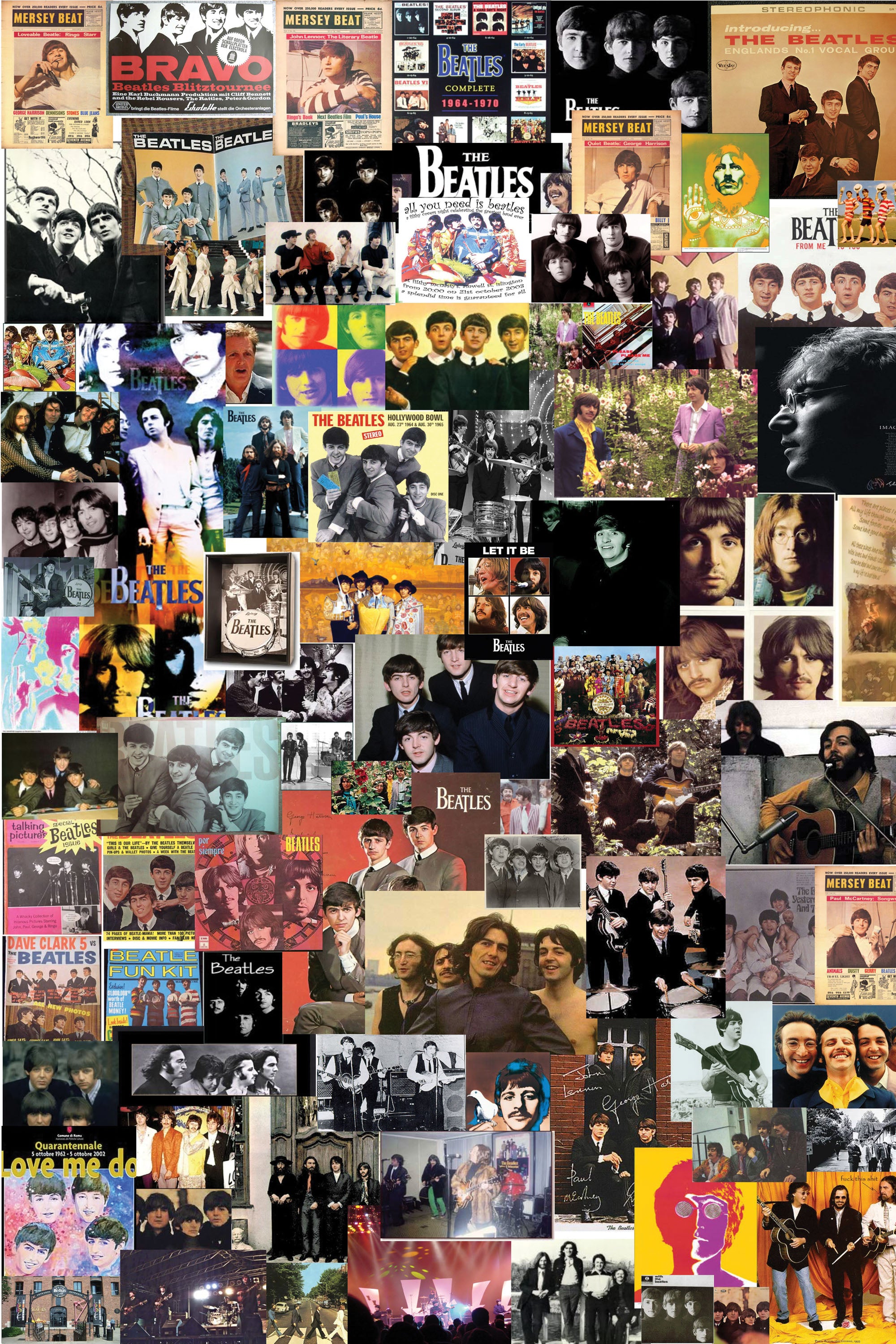 The Beatles 022 - cuadro decorativo en canvas