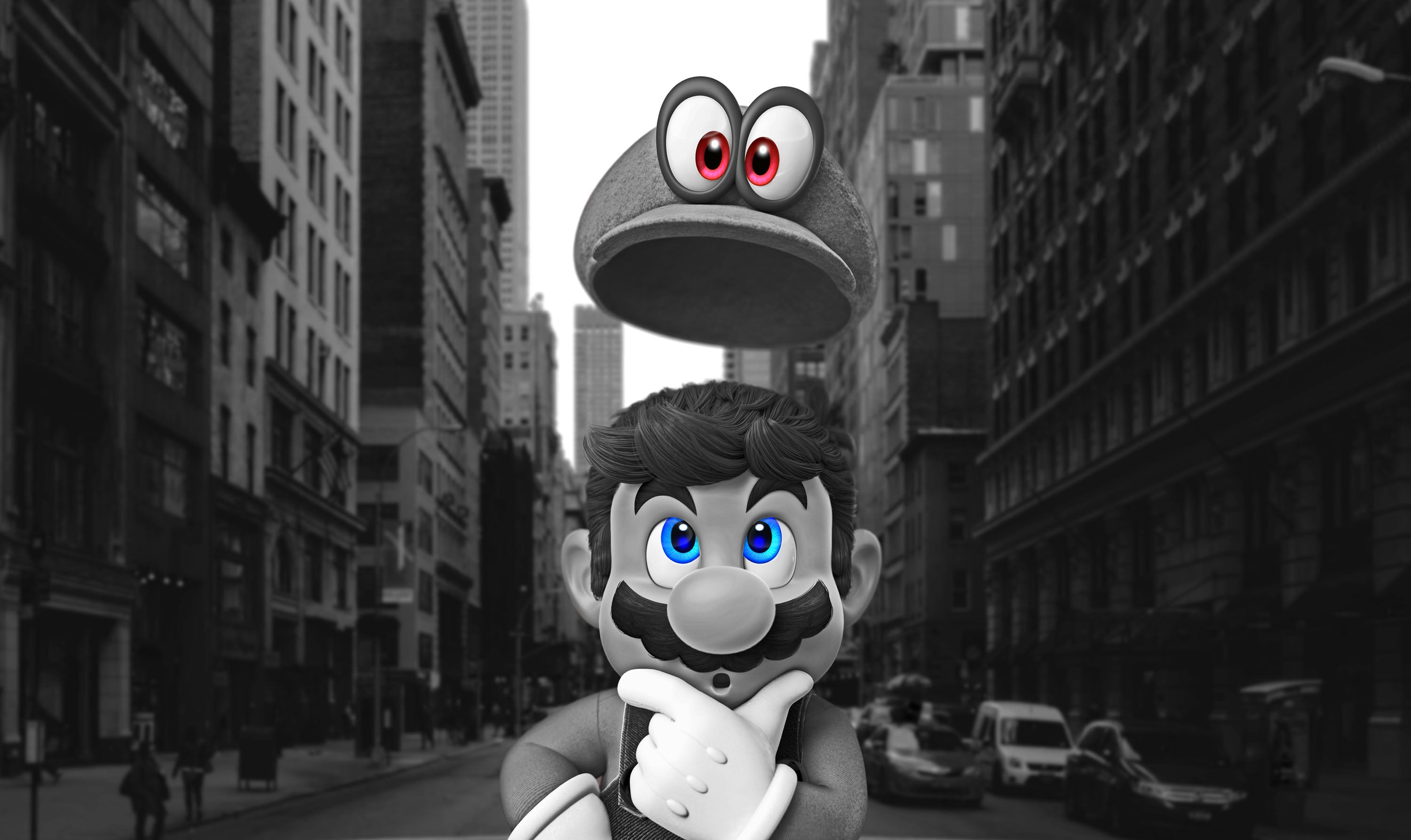 Mario 005 - cuadro gamer decorativo en canvas