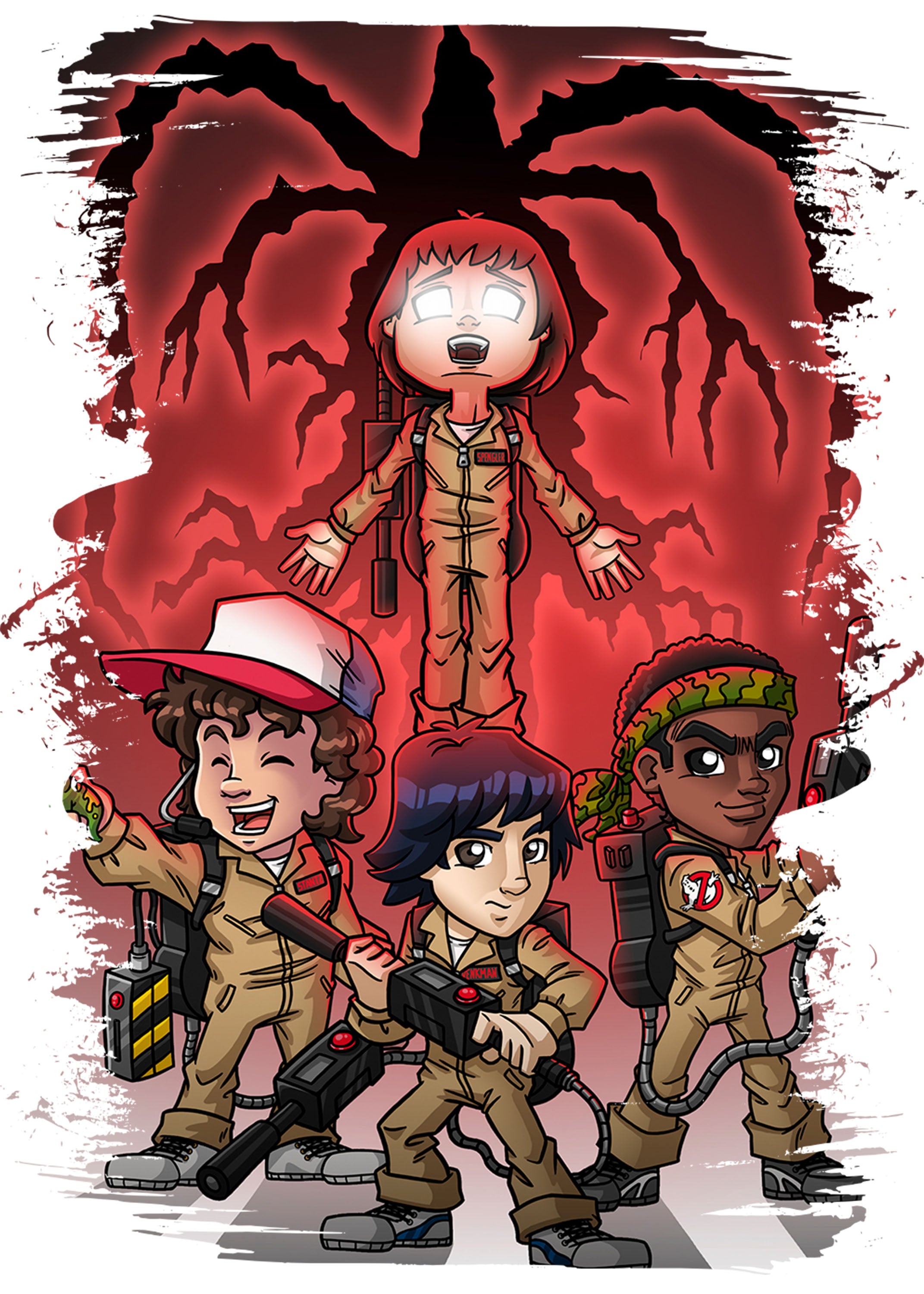 Stranger Things 003 - cuadro decorativo en canvas