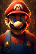 Mario 035 - cuadro gamer decorativo en canvas