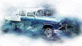 Coches 044 - cuadro decorativo en canvas