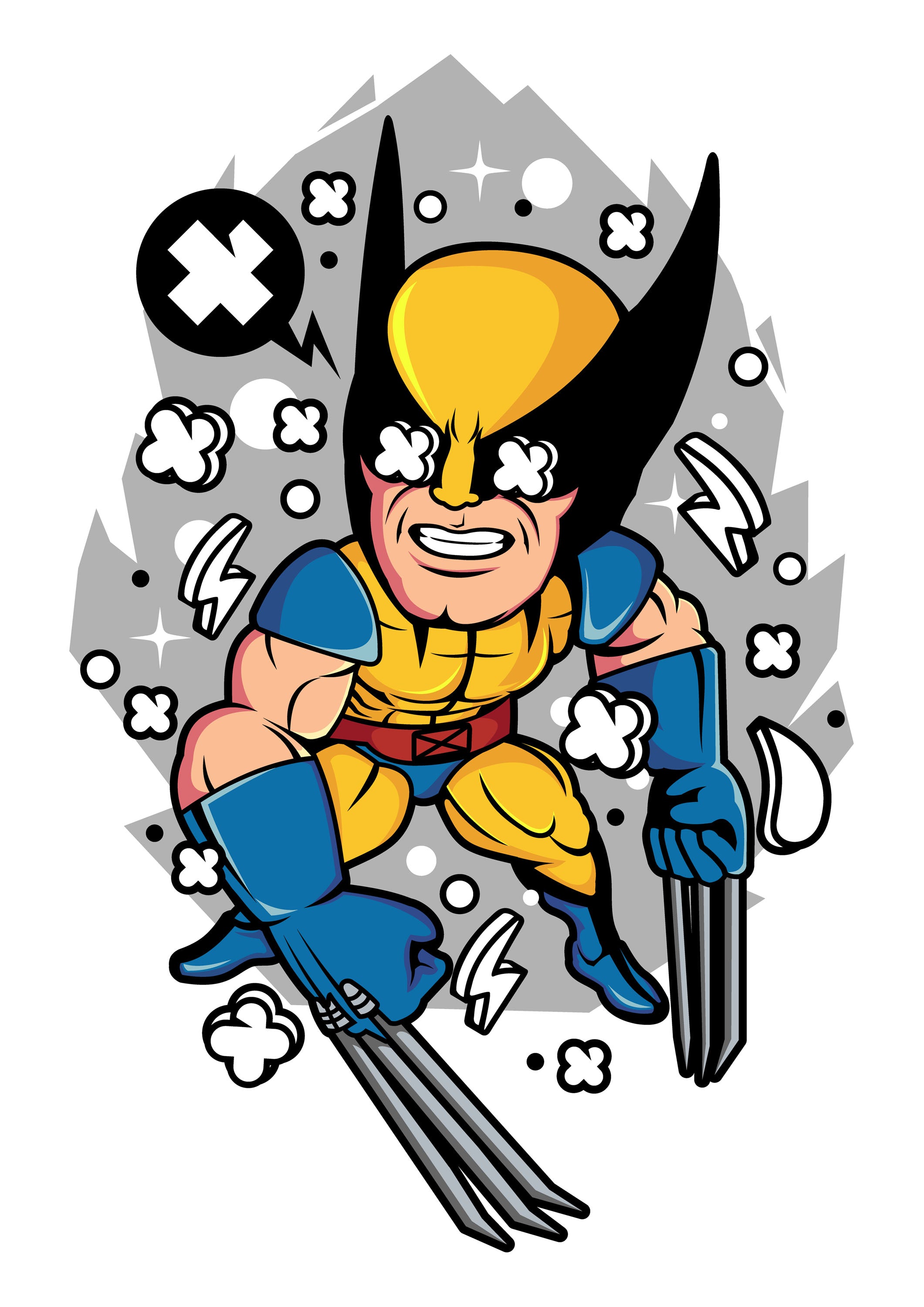 Funko Marvel 120 - cuadro decorativo en canvas