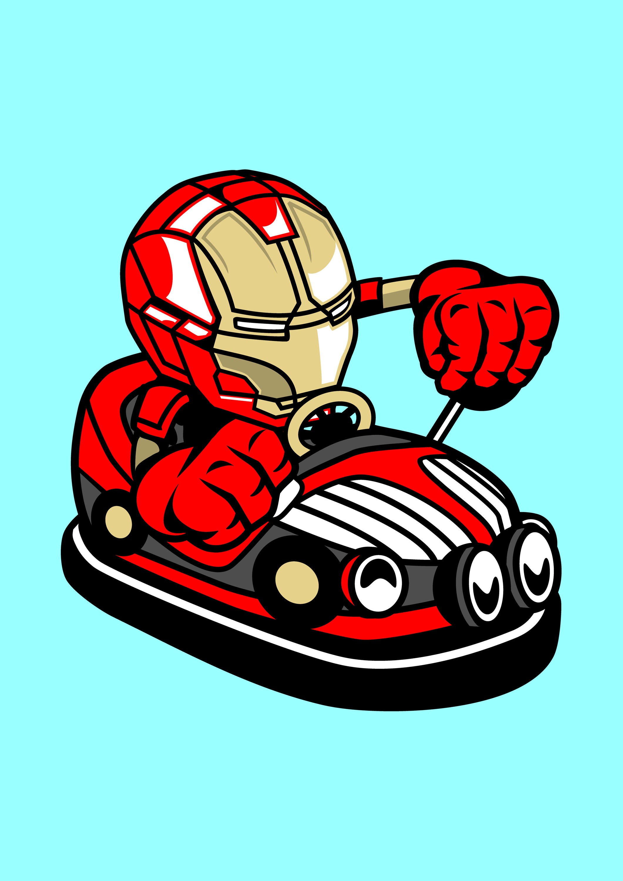 Funko Marvel 085 - cuadro decorativo en canvas