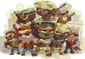 Counter Strike 007 - cuadro gamer decorativo en canvas