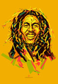 Bob Marley 001 - cuadro decorativo en canvas