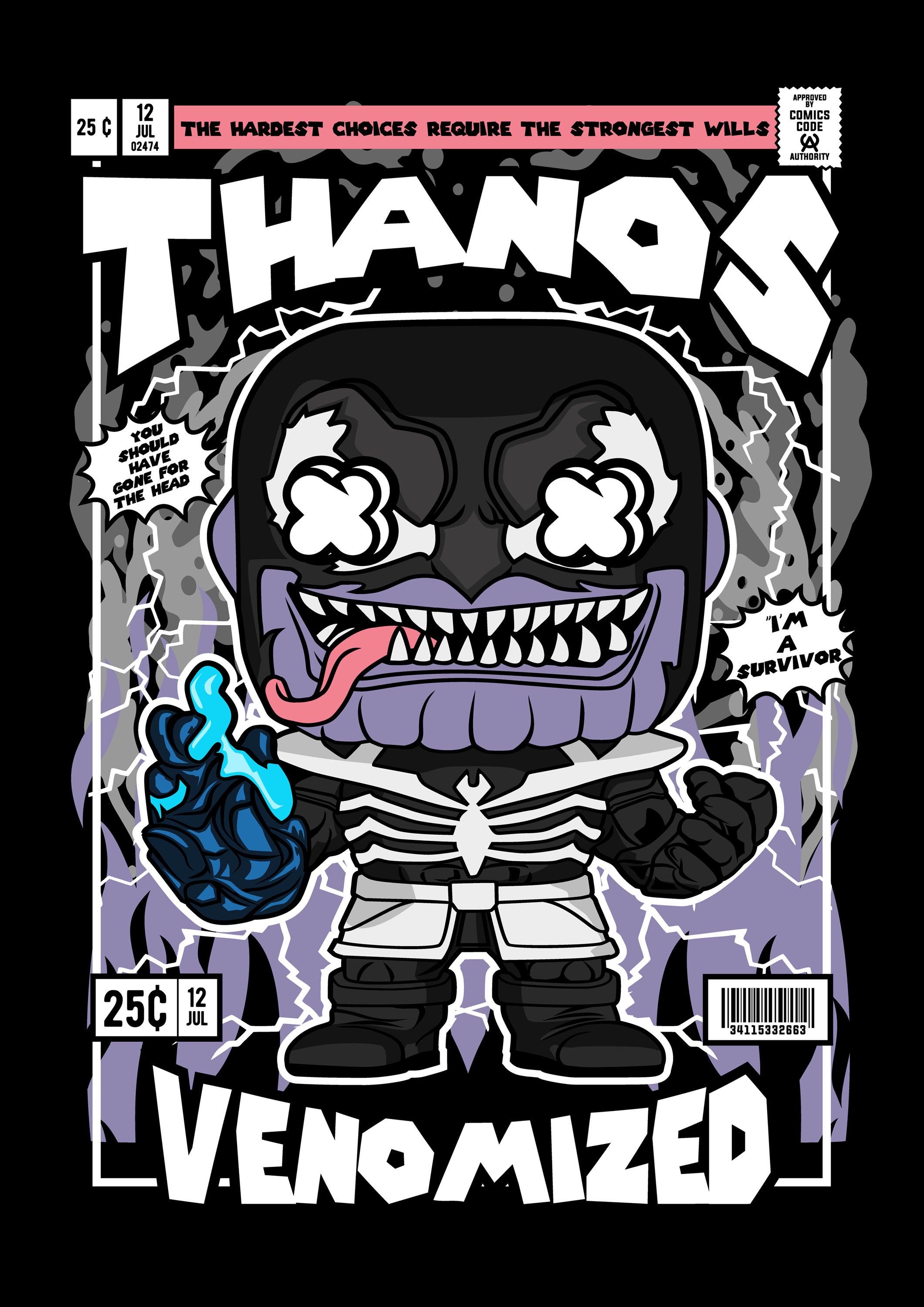Funko Marvel 042 - cuadro decorativo en canvas