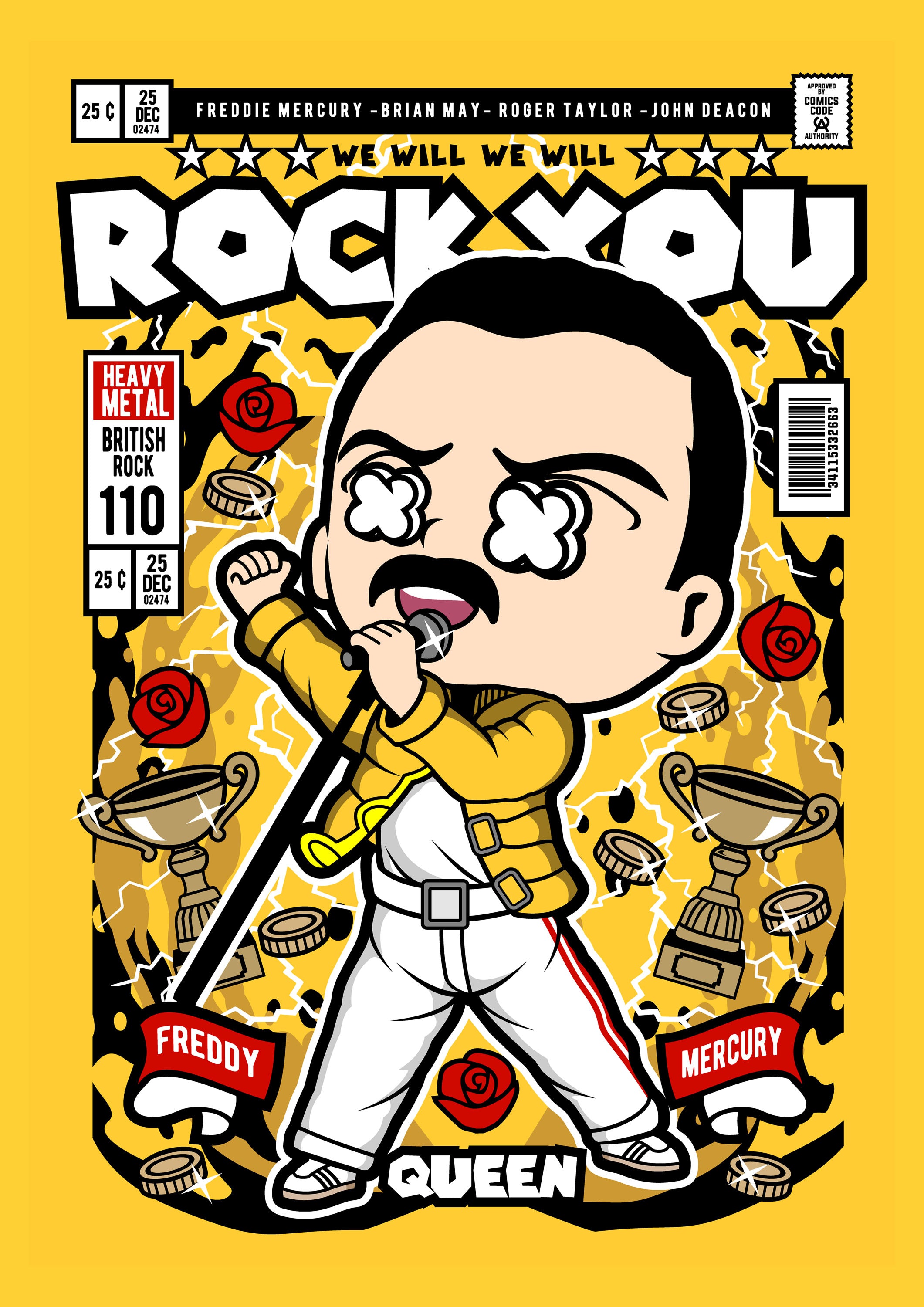 Funko Rock 063 - cuadro decorativo en canvas