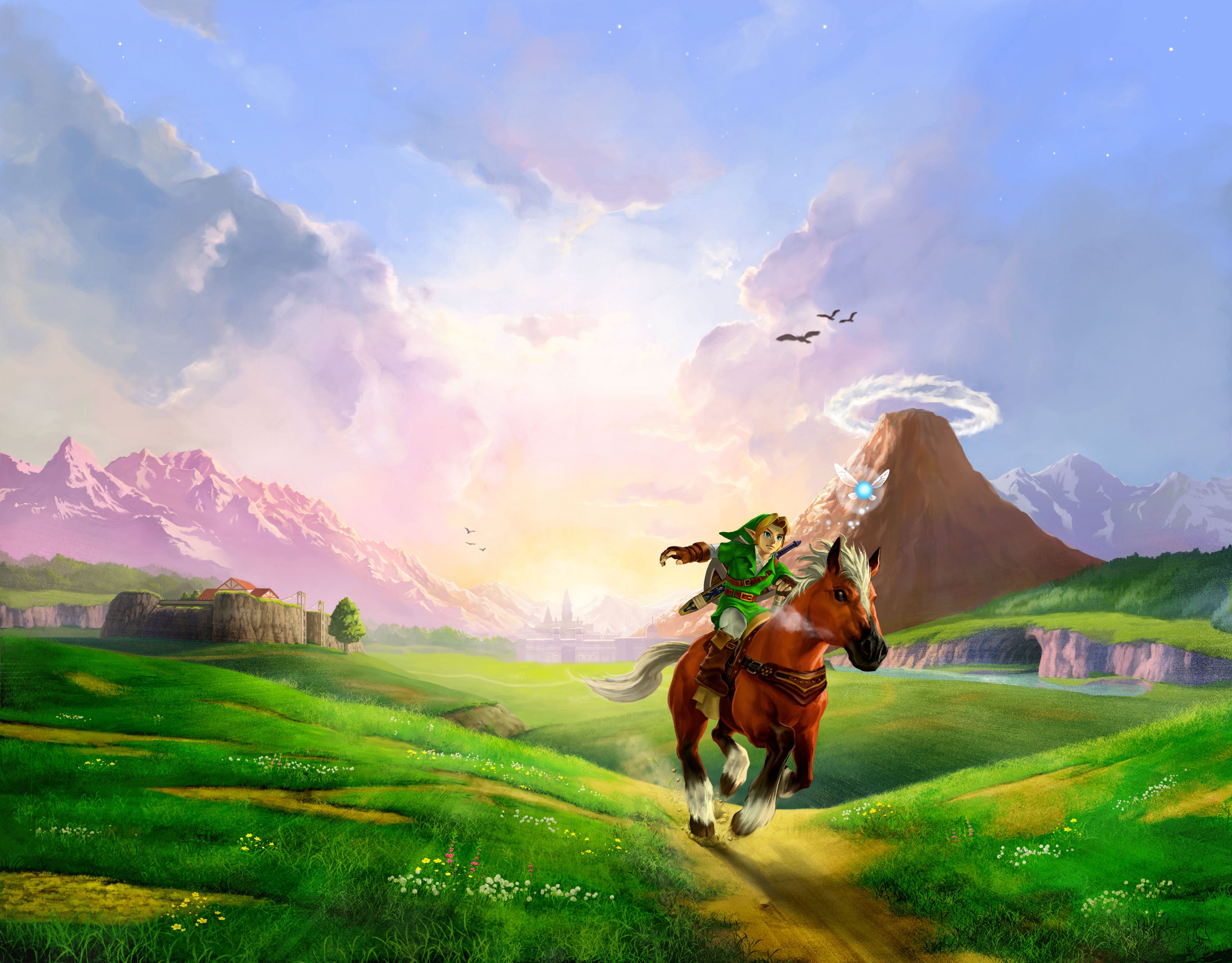 Zelda 006 - cuadro gamer decorativo en canvas