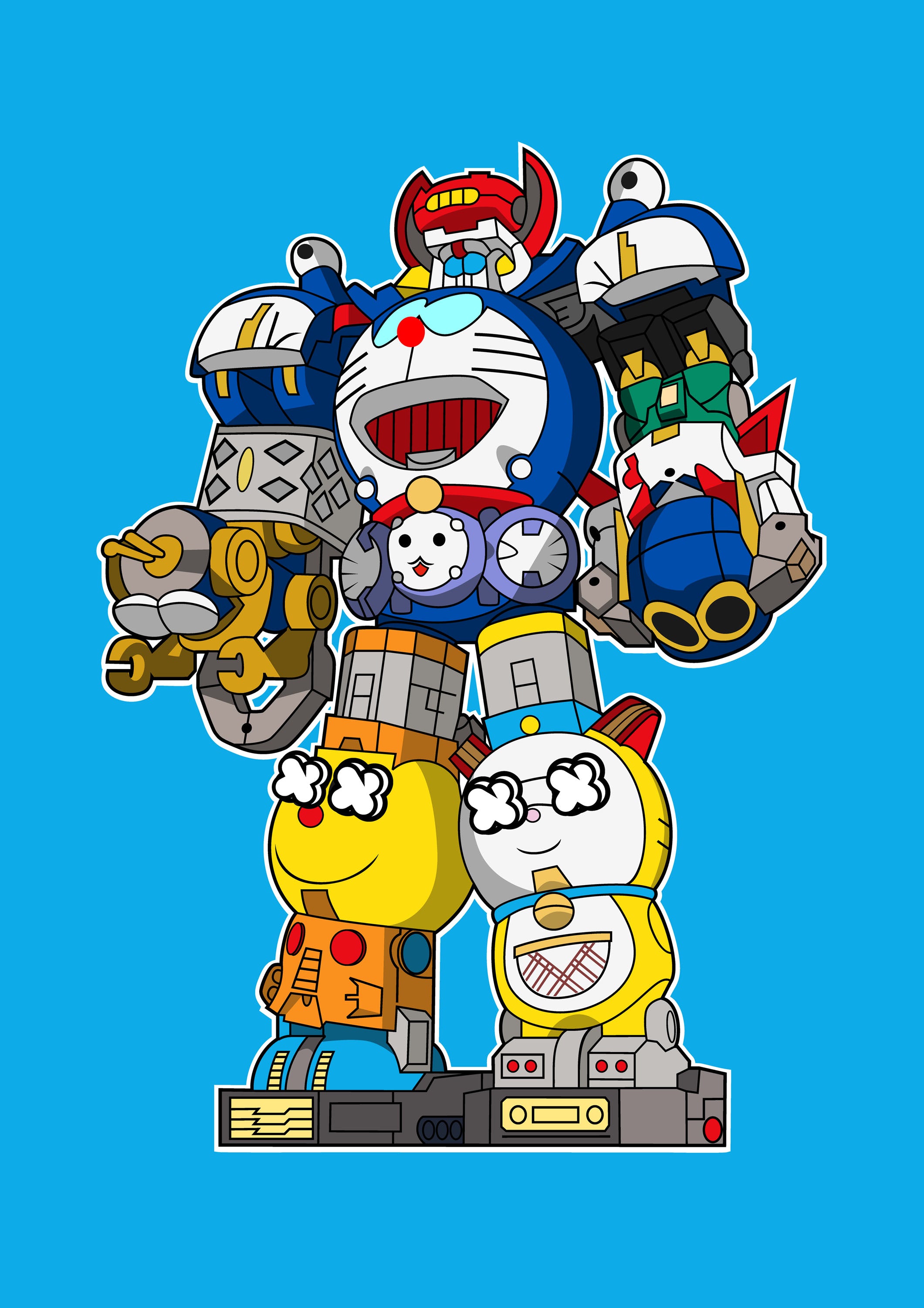 Funko Caricaturas 036 - cuadro decorativo en canvas