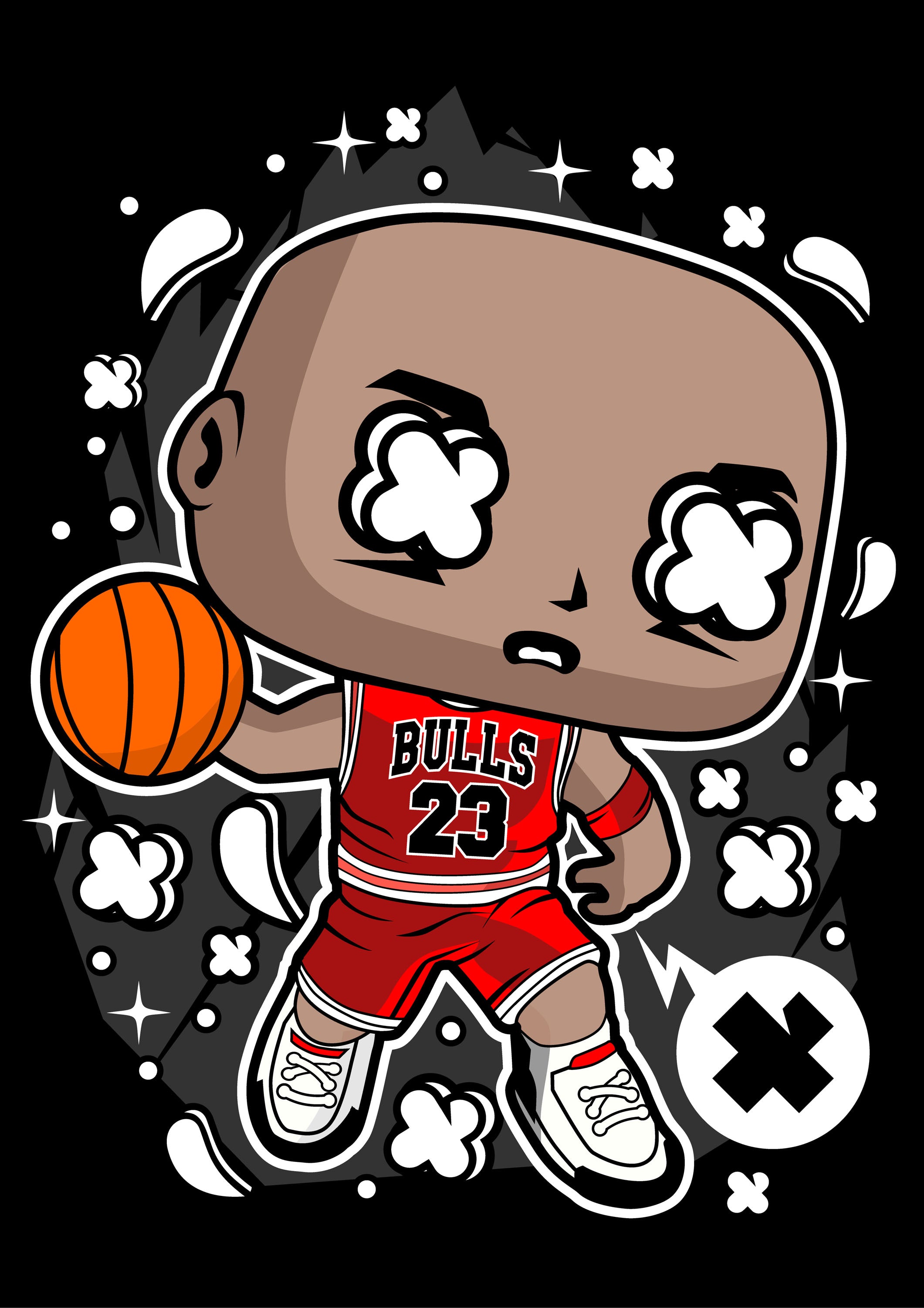 Funko Estrellas Pop 045 - cuadro decorativo en canvas
