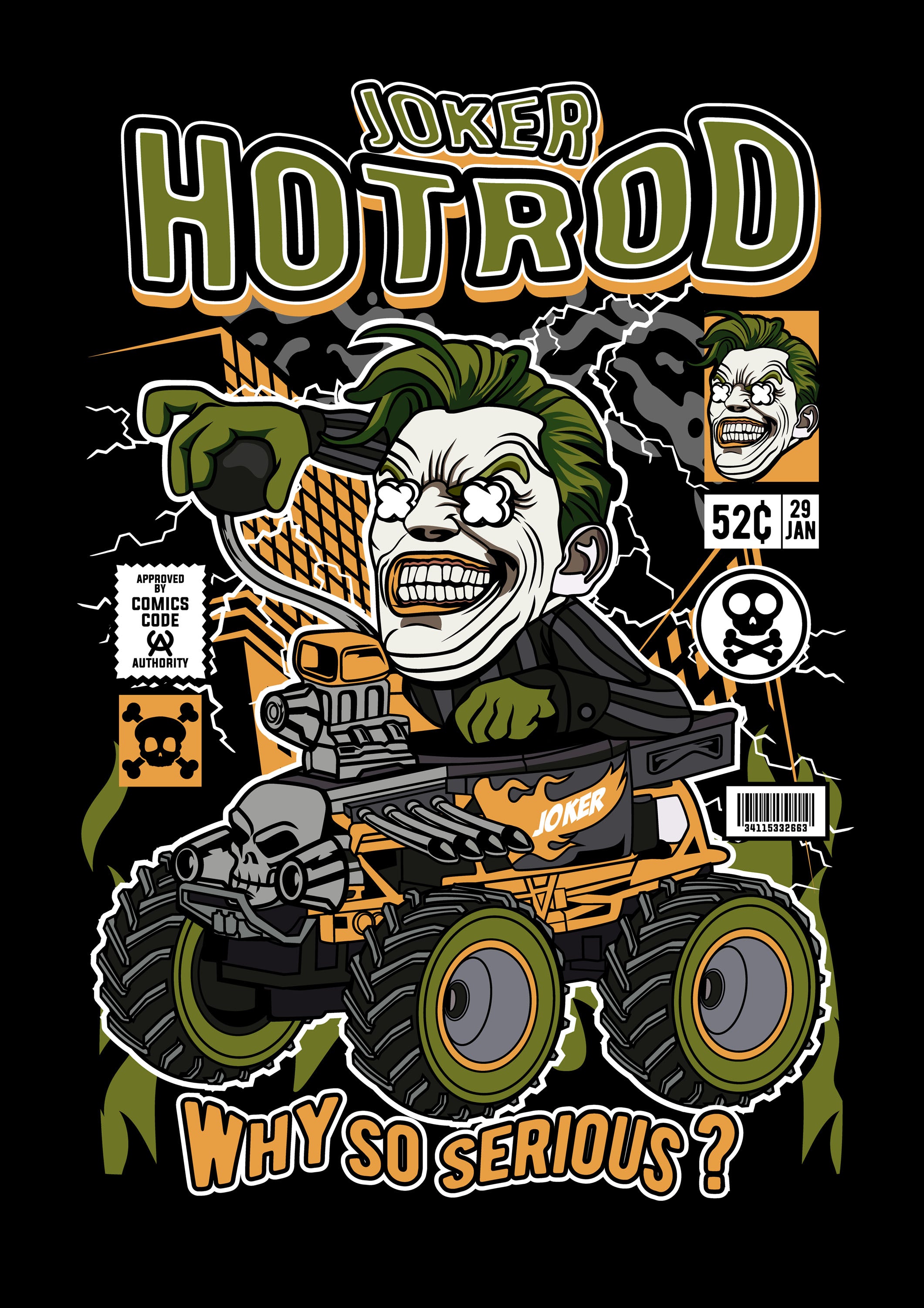Funko DC Comics 018 - cuadro decorativo en canvas