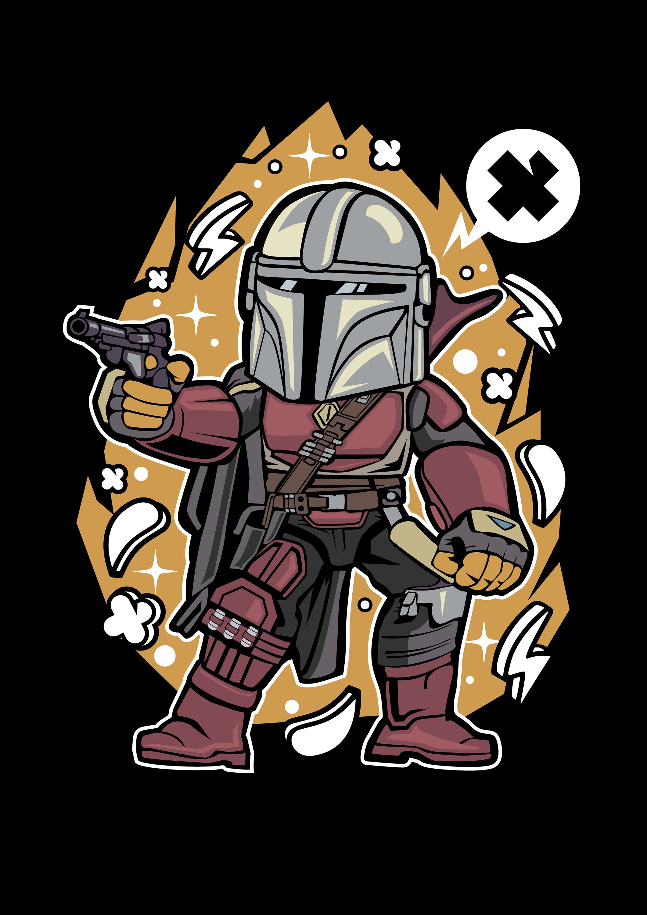 Funko Series 032 - cuadro decorativo en canvas