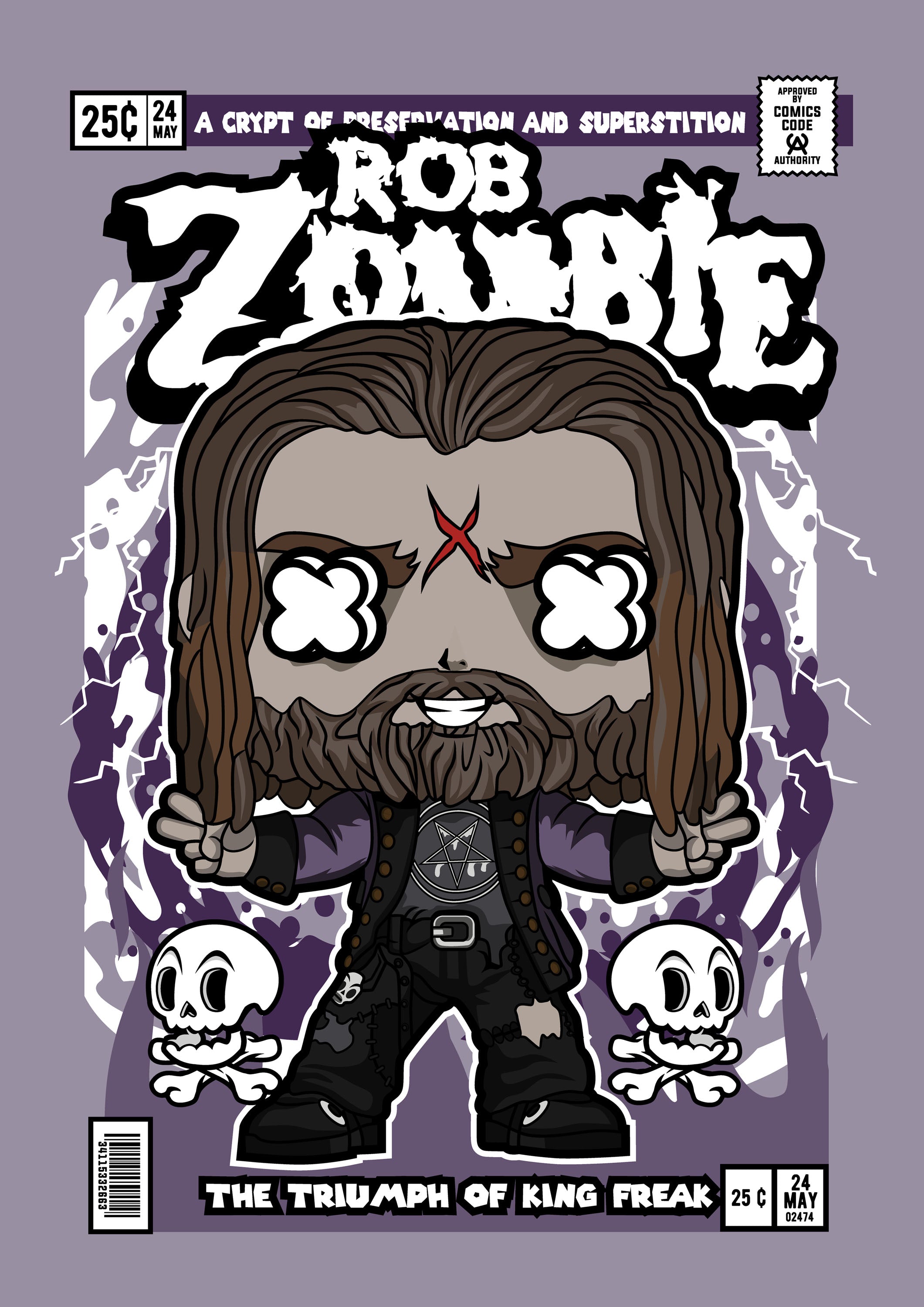 Funko Rock 068 - cuadro decorativo en canvas