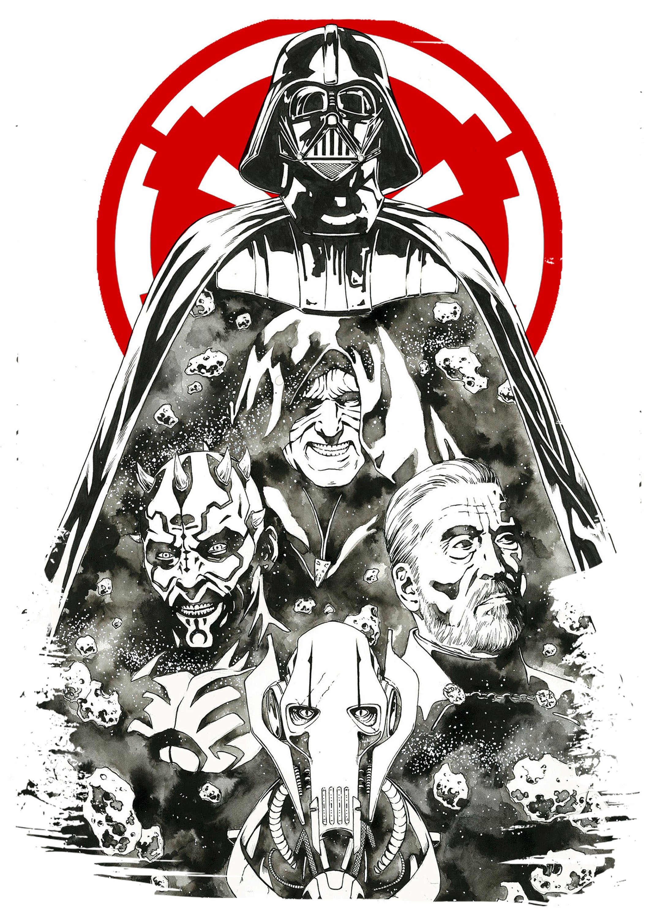 Star Wars 060 - cuadro decorativo en canvas