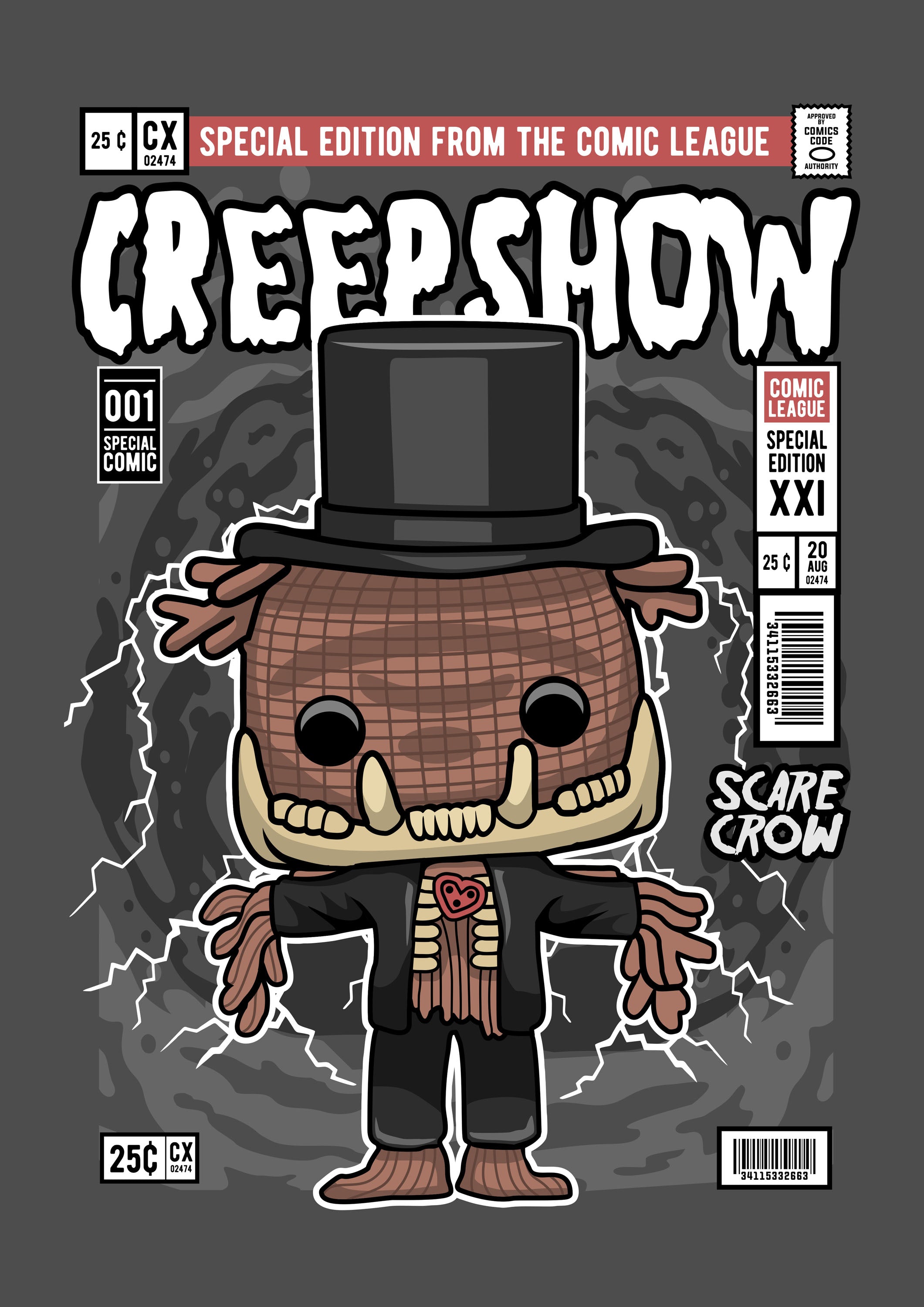 Funko Personajes 002 - cuadro decorativo en canvas
