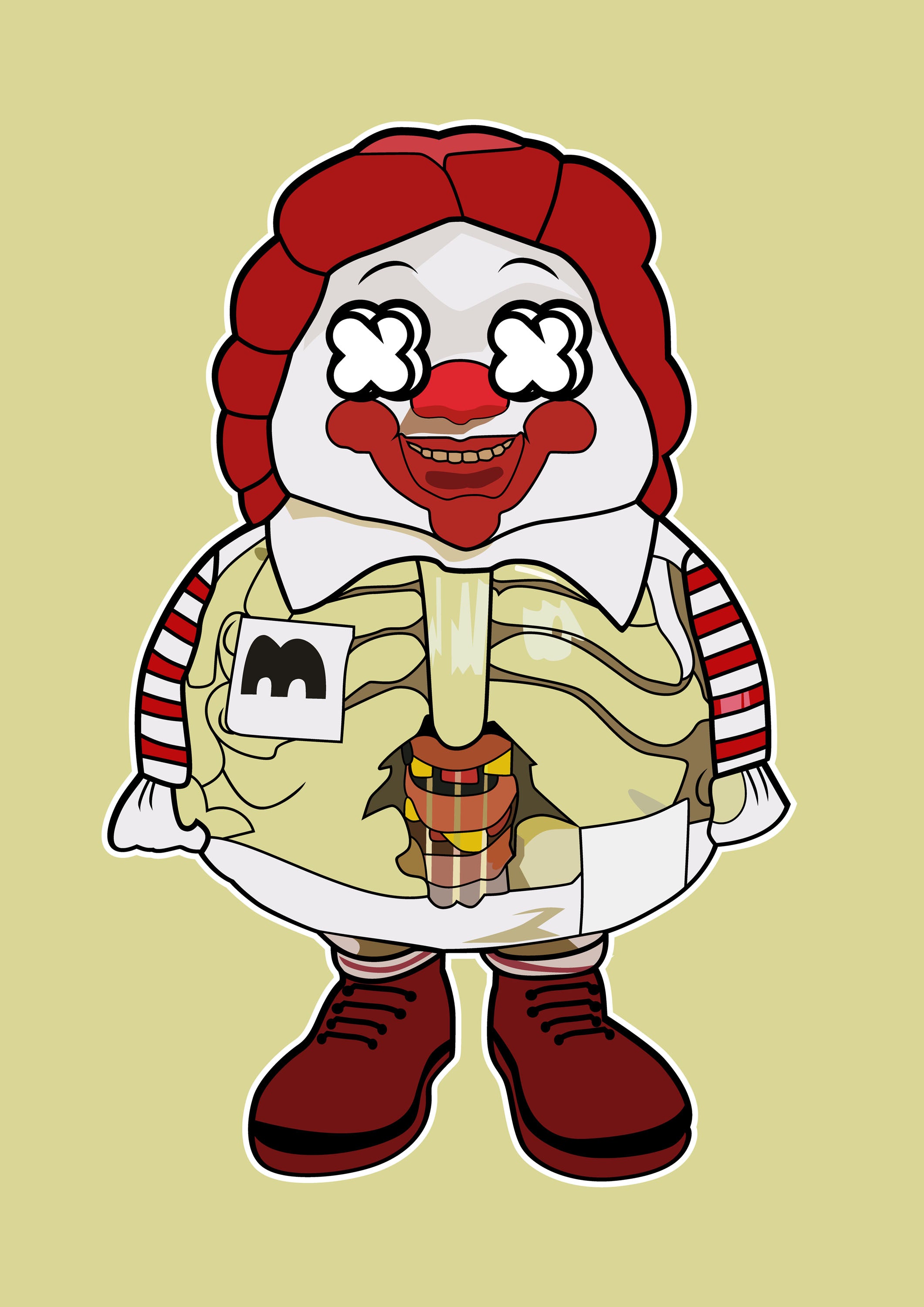 Funko Personajes 035 - cuadro decorativo en canvas