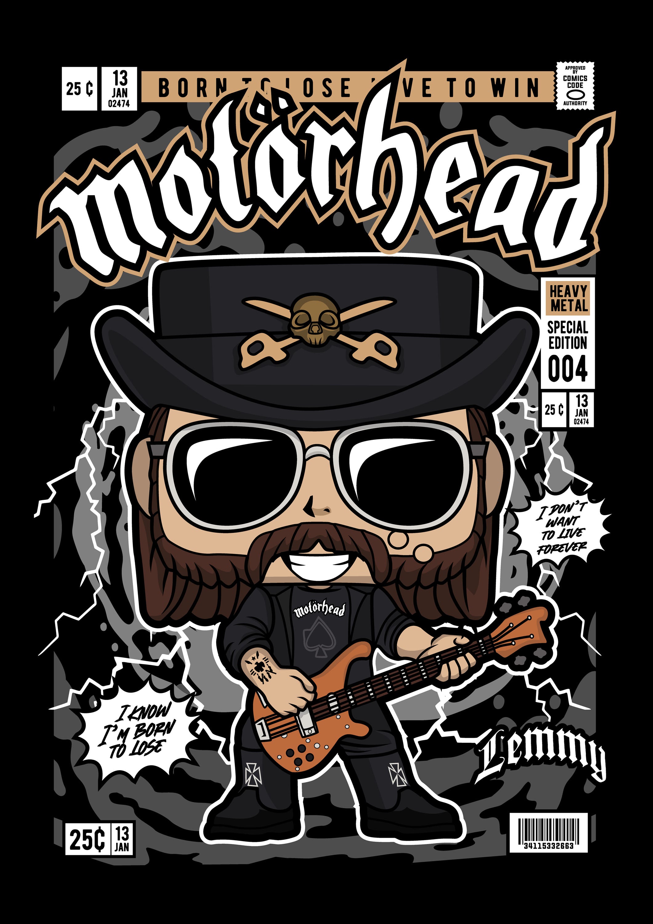 Funko Rock 048 - cuadro decorativo en canvas