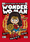 Funko DC Comics 023 - cuadro decorativo en canvas