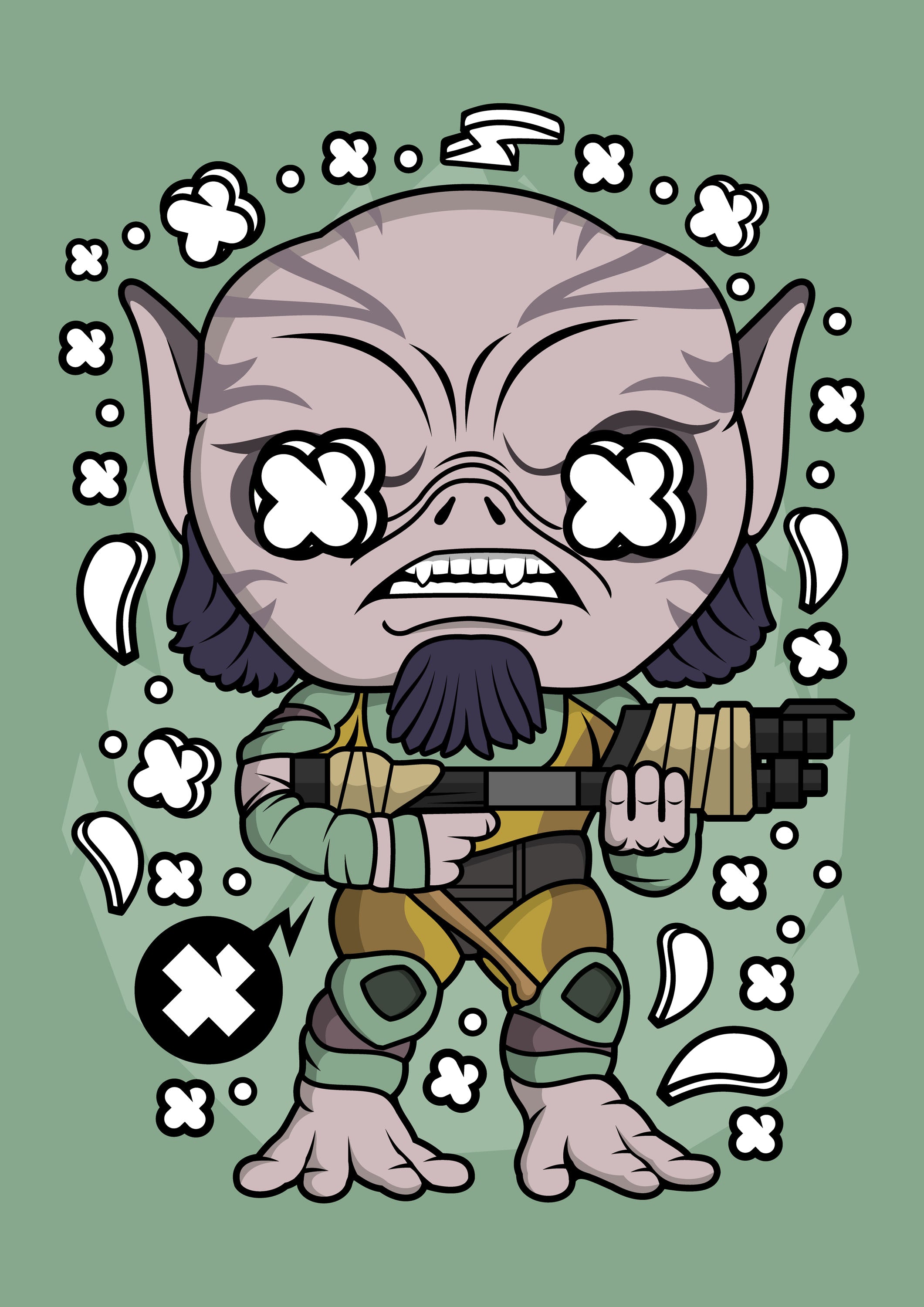 Funko Troopers 051 - cuadro decorativo en canvas