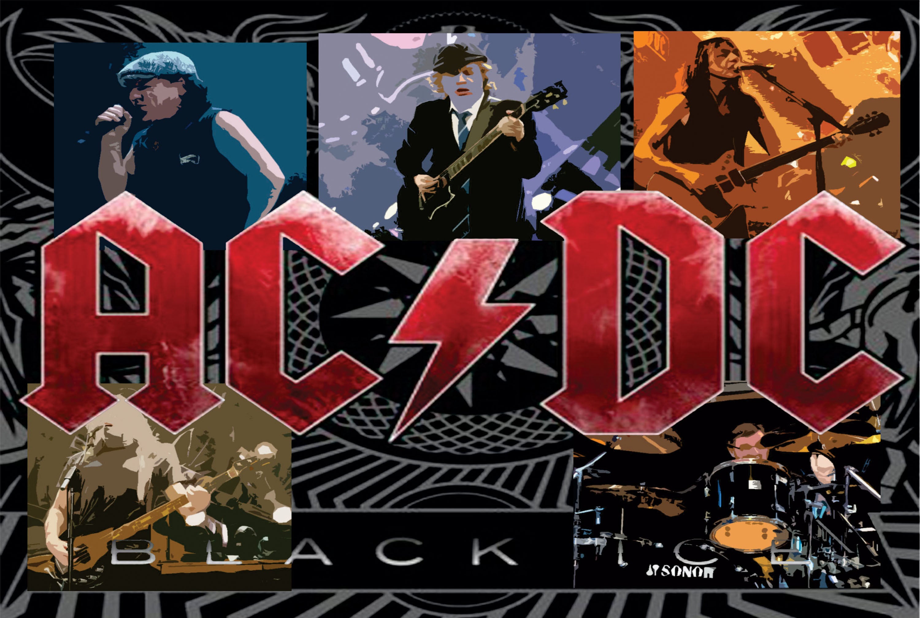 AC/DC 007 - cuadro decorativo en canvas