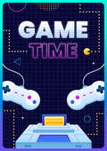 Gaming Retro 002 - cuadro gamer decorativo en canvas