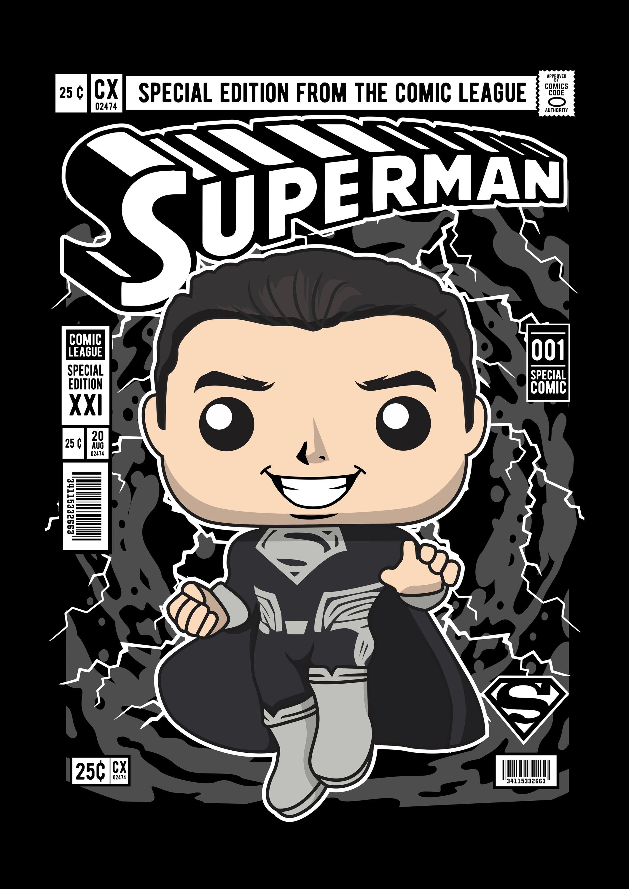 Funko DC Comics 022 - cuadro decorativo en canvas