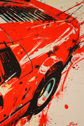 Coches 247 - cuadro decorativo en canvas