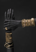 Negro y Dorado 032 - cuadro decorativo en canvas