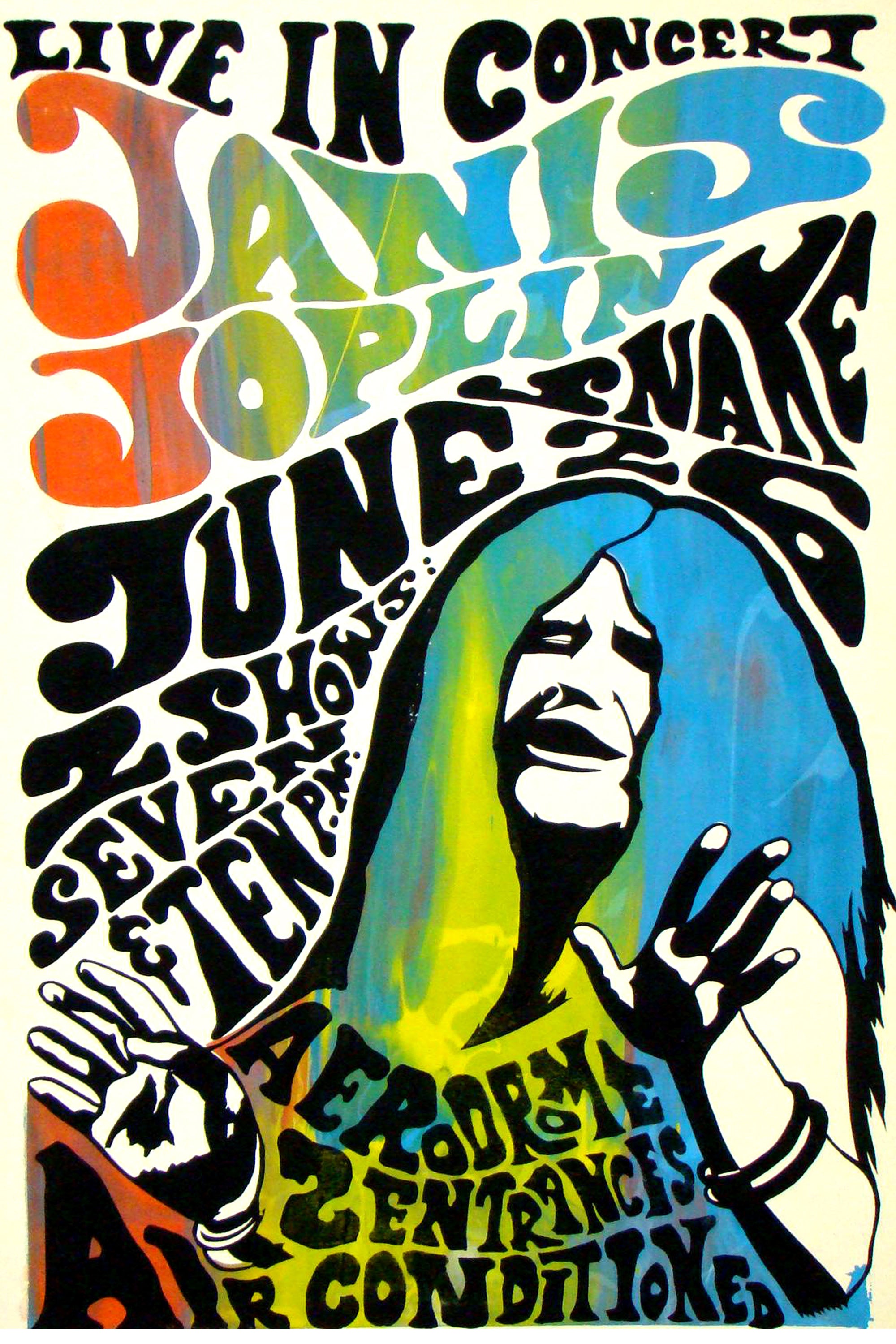Janis Joplin 003 - cuadro decorativo en canvas