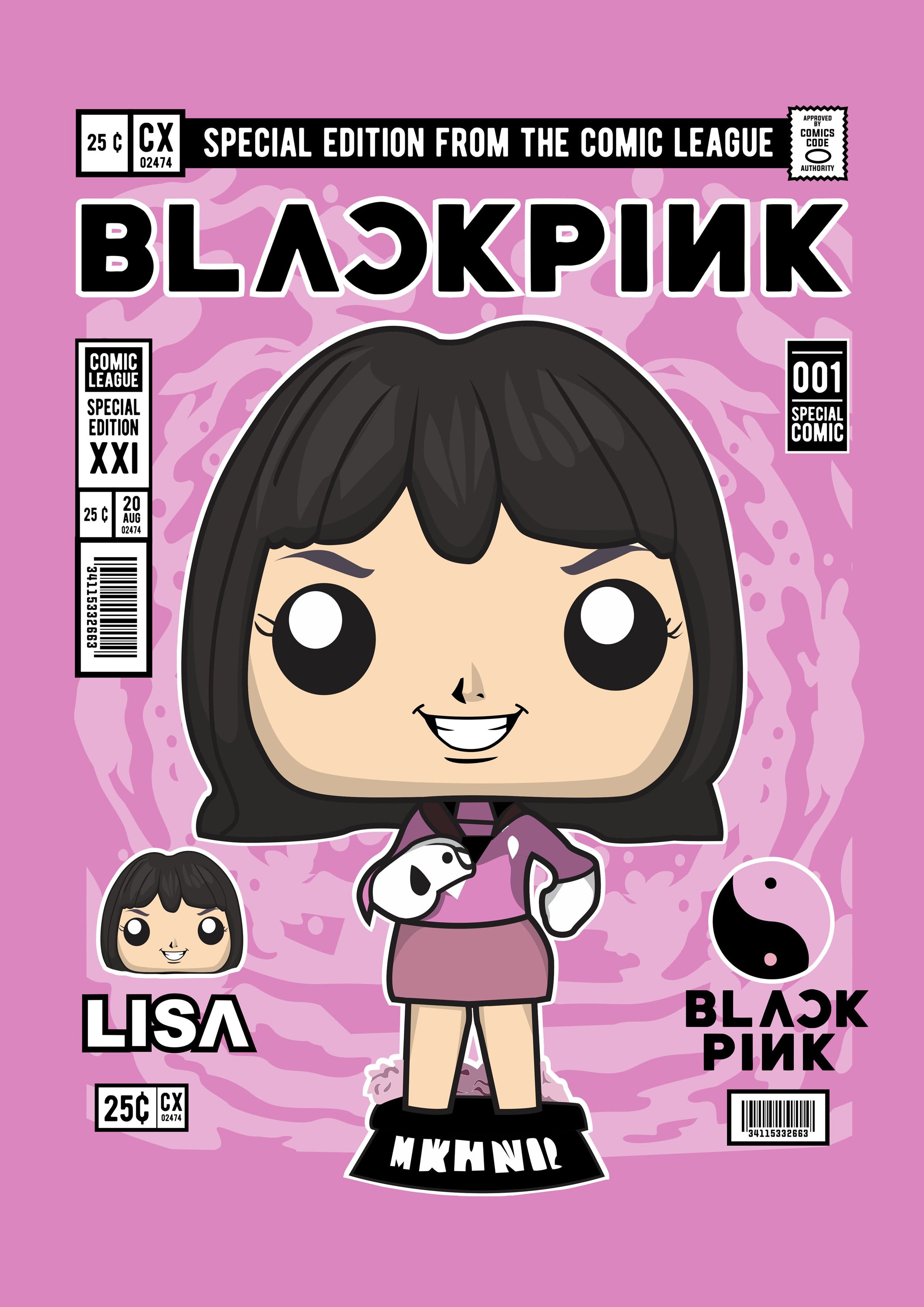 Funko Música 014 - cuadro decorativo en canvas