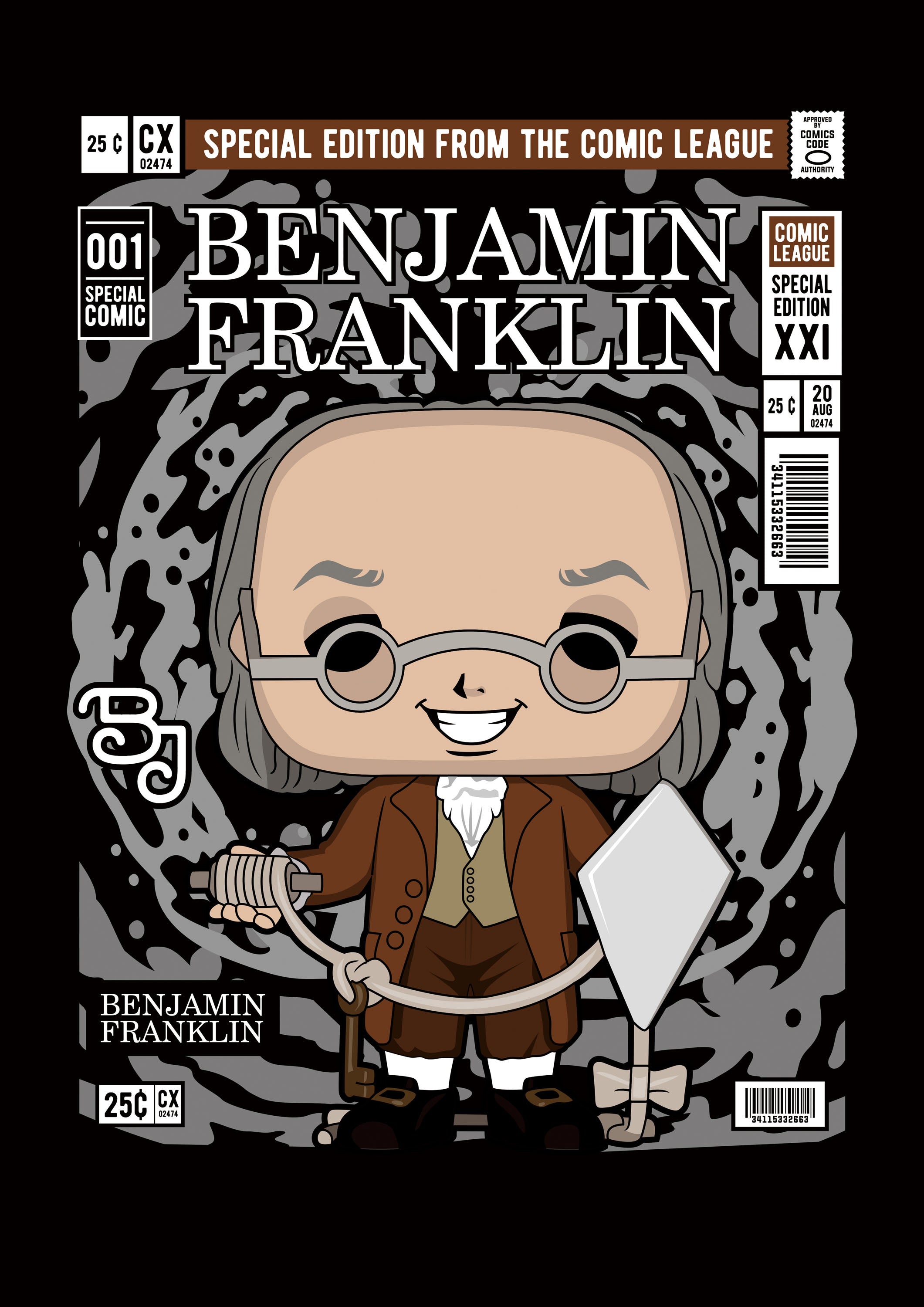 Funko Estrellas Pop 003 - cuadro decorativo en canvas