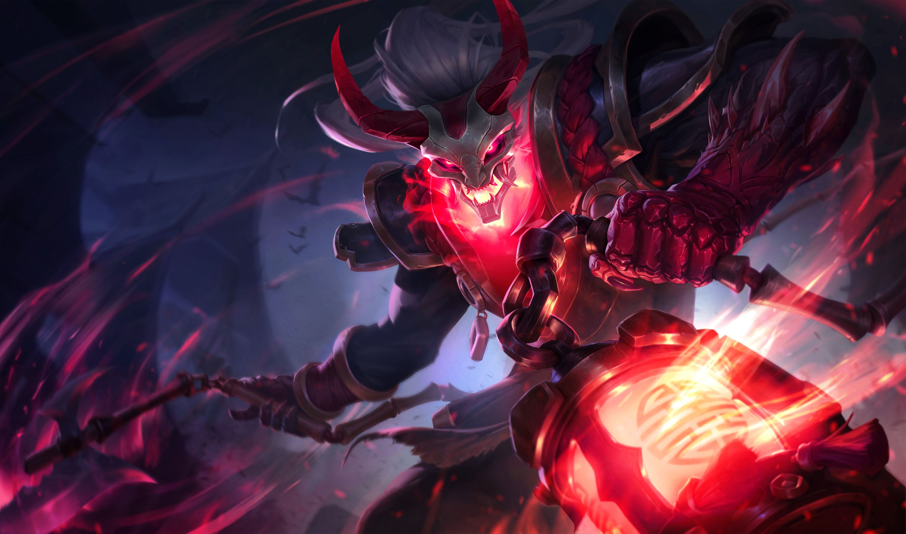 League of Legends 008 - cuadro gamer decorativo en canvas